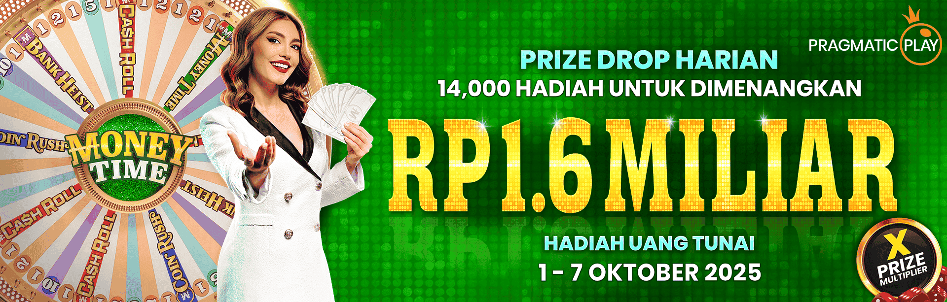 PP LIVE CASINO - MONEY TIME PRIZE DROPS